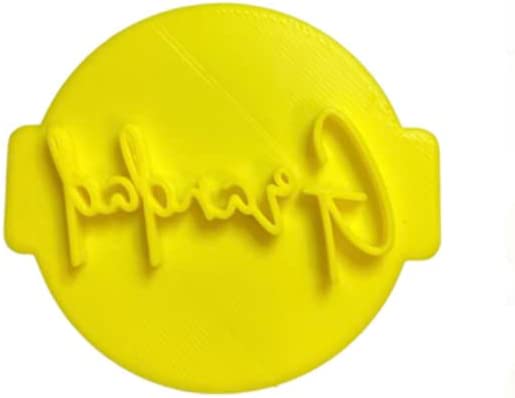The Cookie Cutter Hub Congrats Embosser No 4 /Stamp for Cupcakes Fondant Icing Clay Cake Baking Decoration