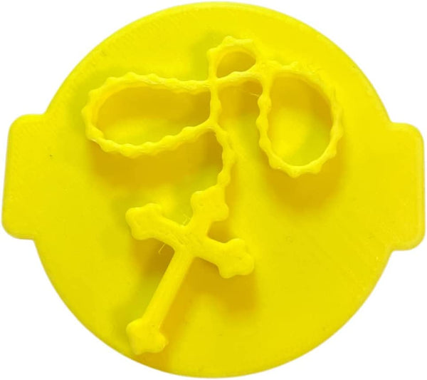 The Cookie Cutter Hub Pendant Embosser No 109 /Stamp for Cupcakes Fondant Icing Clay Cake Baking Decoration