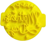 The Cookie Cutter Hub Happy Mothers Day Embosser No 42 /Stamp for Cupcakes Fondant Icing Clay Cake Baking Decoration