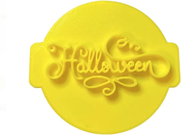 The Cookie Cutter Hub Spooky Halloween Embosser No 16 /Stamp for Cupcakes Fondant Icing Clay Cake Baking Decoration