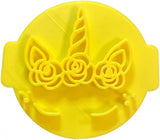 The Cookie Cutter Hub Unicorn Embosser No 130 /Stamp for Cupcakes Fondant Icing Clay Cake Baking Decoration