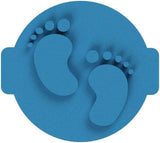The Cookie Cutter Hub Baby Feet Embosser No 113 /Stamp for Cupcakes Fondant Icing Clay Cake Baking Decoration