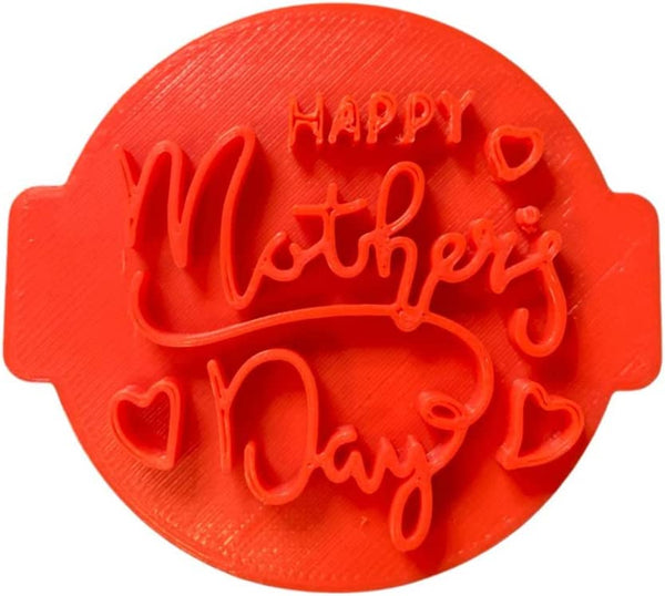 The Cookie Cutter Hub Happy Mothers Day Special Embosser No 99 /Stamp for Cupcakes Fondant Icing Clay Cake Baking Decoration