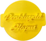 The Cookie Cutter Hub Penblwydd Hapus Embosser No 129 /Stamp for Cupcakes Fondant Icing Clay Cake Baking Decoration