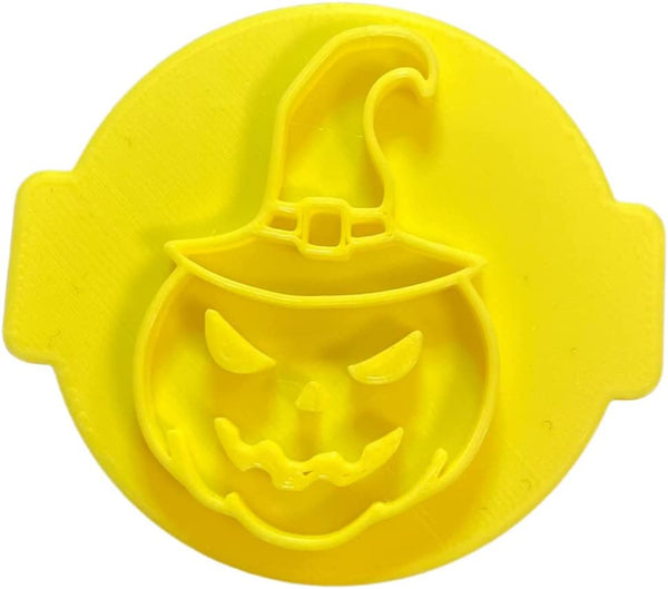 The Cookie Cutter Hub Halloween Pumpkin Embosser No 118 /Stamp for Cupcakes Fondant Icing Clay Cake Baking Decoration