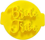 The Cookie Cutter Hub Bride Tribe Embosser No 127 /Stamp for Cupcakes Fondant Icing Clay Cake Baking Decoration