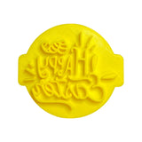 The Cookie Cutter Hub Happy Easter Embosser No 55 /Stamp for Cupcakes Fondant Icing Clay Cake Baking Decoration