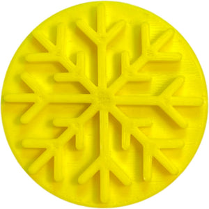 The Cookie Cutter Hub Snowflake Embosser/Stamp for Cupcakes Fondant Icing Clay Cake Baking Decoration