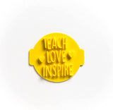 The Cookie Cutter Hub Love Heart Mum Embosser No 38 /Stamp for Cupcakes Fondant Icing Clay Cake Baking Decoration