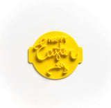 The Cookie Cutter Hub Happy Easter Bunny Embosser No 52 /Stamp for Cupcakes Fondant Icing Clay Cake Baking Decoration
