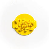 The Cookie Cutter Hub Love You with Hearts Embosser No 54 /Stamp for Cupcakes Fondant Icing Clay Cake Baking Decoration