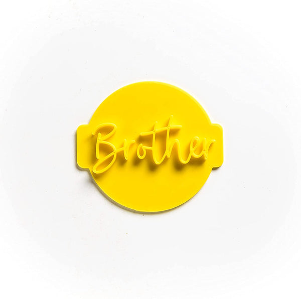 The Cookie Cutter Hub She Said Yes Embosser /Stamp for Cupcakes Fondant Icing Clay Cake Baking Decoration