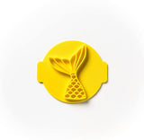 The Cookie Cutter Hub Mermaid Tail Embosser No 83 /Stamp for Cupcakes Fondant Icing Clay Cake Baking Decoration