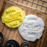 The Cookie Cutter Hub Mermaid Tail Embosser No 83 /Stamp for Cupcakes Fondant Icing Clay Cake Baking Decoration