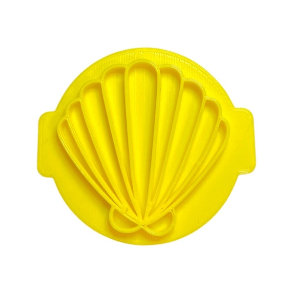 The Cookie Cutter Hub Shell Embosser No 74/Stamp for Cupcakes Fondant Icing Clay Cake Baking Decoration