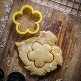 The Cookie Cutter Hub 6cm Flower Cookie Cutter for Cookies Biscuits Clay Baking Decoration