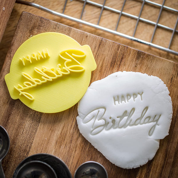 The Cookie Cutter Hub Be Mine Embosser No 32 /Stamp for Cupcakes Fondant Icing Clay Cake Baking
