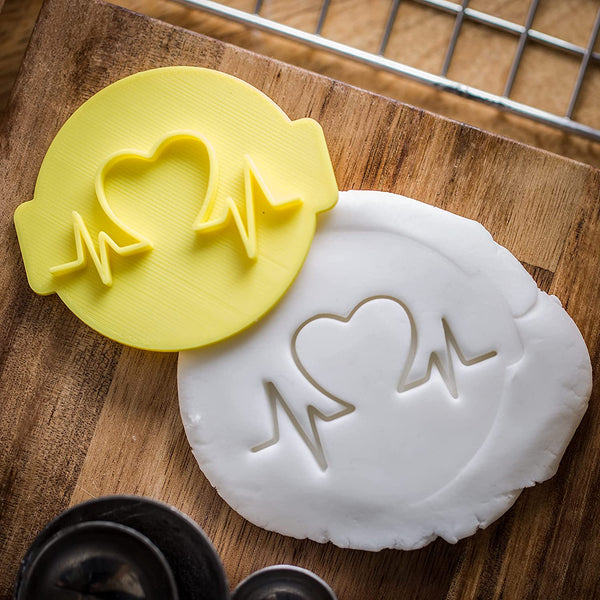 Timbro Decorativo Per Biscotti E Torte - Teddy On The Moon, 6 Cm - Foto 4